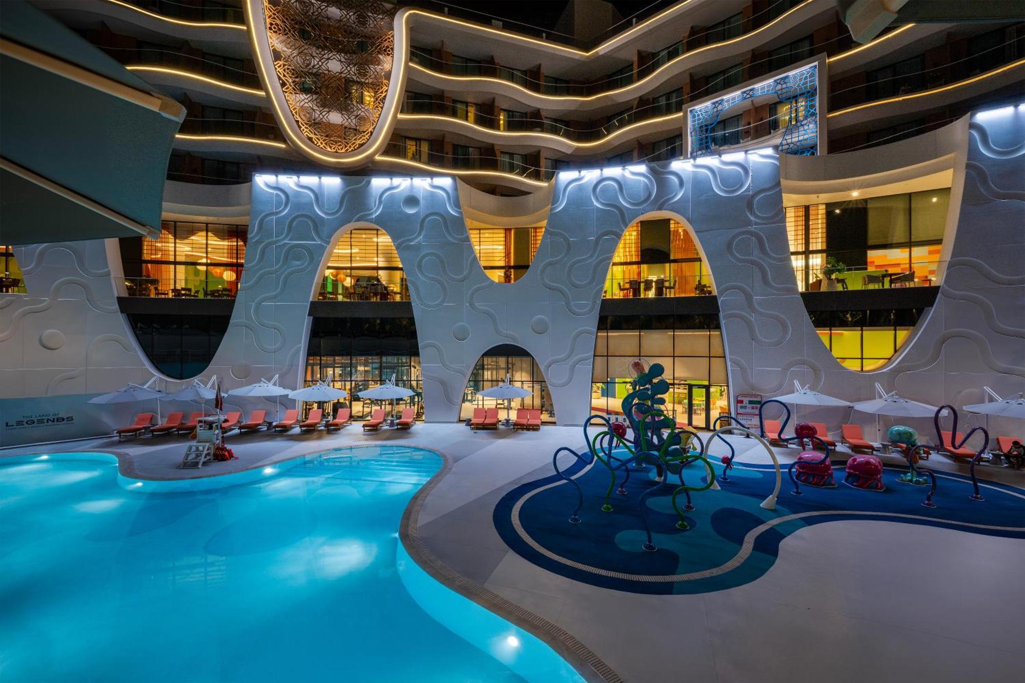 The Land Of Legends Nickelodeon Hotel Antalya Belek Exteriör bild